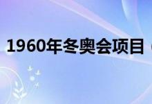 1960年冬奧會項目（1960年冬奧會叫什么）