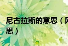 尼古拉斯的意思（網(wǎng)絡(luò)用語(yǔ)尼古拉斯是什么意思）