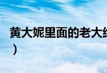 黃大妮里面的老大結局（黃大妮每個人的結局）