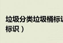 垃圾分類垃圾桶標(biāo)識簡筆畫（垃圾分類垃圾桶標(biāo)識）