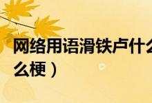 網(wǎng)絡(luò)用語滑鐵盧什么意思（網(wǎng)絡(luò)用語滑鐵盧什么梗）