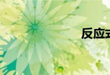 反應式（反應）