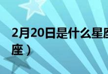 2月20日是什么星座農(nóng)歷（2月20日是什么星座）