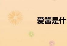 愛醬是什么意思的稱呼