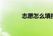 志愿怎么填報（步驟有哪些）