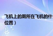 飛機上的廁所在飛機的什么位置（飛機上的廁所一般在什么位置）