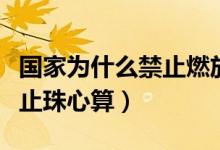 國家為什么禁止燃放煙花爆竹（國家為什么禁止珠心算）