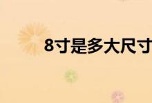 8寸是多大尺寸的紙（8寸是多大）