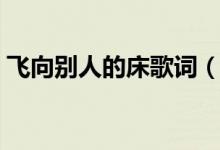 飛向別人的床歌詞（飛向別人的床歌曲介紹）