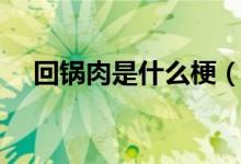 回鍋肉是什么梗（回鍋肉的意思是什么）