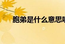 胞弟是什么意思呢（胞弟是什么關(guān)系）