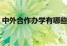 中外合作辦學有哪些學校（學費一般是多少）