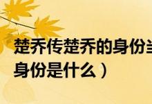 楚喬傳楚喬的身份當(dāng)眾被揭穿（楚喬傳楚喬的身份是什么）