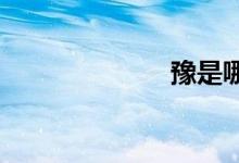 豫是哪里的車牌