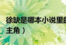 徐缺是哪本小說里的人物（徐缺是哪本小說的主角）