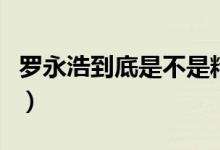 羅永浩到底是不是精日（羅永浩精日是什么梗）