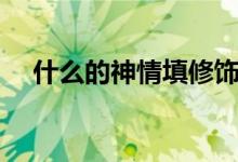 什么的神情填修飾詞（什么的神州填空）