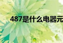 487是什么電器元件（487是什么意思）