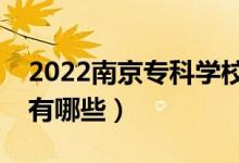 2022南京專(zhuān)科學(xué)校排名榜（最好的專(zhuān)科學(xué)校有哪些）