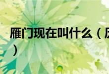 雁門現(xiàn)在叫什么（歷史上真有西門雁這個(gè)人嗎）