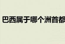 巴西屬于哪個洲首都在哪（巴西屬于哪個洲）