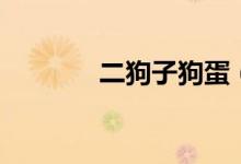 二狗子狗蛋(二狗子啥意思)