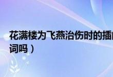花滿樓為飛燕治傷時(shí)的插曲背景音樂(lè)是什么歌（有完整的歌詞嗎）