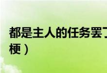 都是主人的任務(wù)罷了（主人的任務(wù)罷了是什么梗）