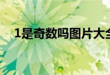 1是奇數(shù)嗎圖片大全(1是奇數(shù)嗎為什么)
