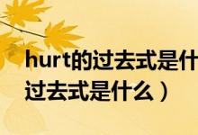 hurt的過去式是什么以及中文意思（hurt的過去式是什么）