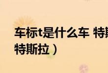 車標t是什么車 特斯拉（車標t是什么車不是特斯拉）