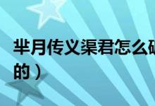羋月傳義渠君怎么破局（羋月傳義渠君怎么死的）