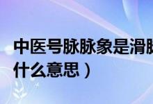中醫(yī)號(hào)脈脈象是滑脈是啥情況（號(hào)脈說(shuō)脈滑是什么意思）