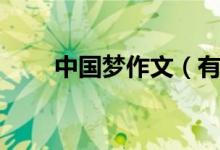 中國(guó)夢(mèng)作文（有關(guān)中國(guó)夢(mèng)作文范文）