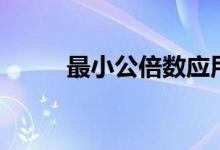 最小公倍數(shù)應用題（最小公倍數(shù)）