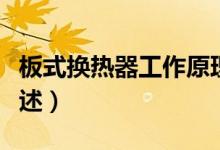 板式換熱器工作原理（板式換熱器工作原理簡(jiǎn)述）