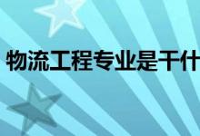 物流工程專(zhuān)業(yè)是干什么的（主要學(xué)什么課程）