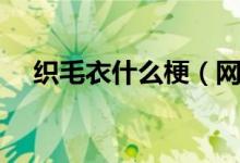 織毛衣什么梗（網(wǎng)絡語織毛衣什么意思）