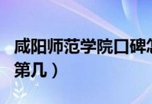 咸陽師范學(xué)院口碑怎么樣好就業(yè)嗎(全國排名第幾)