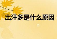 出汗多是什么原因（出汗多的原因是什么）