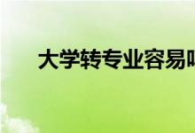 大學(xué)轉(zhuǎn)專(zhuān)業(yè)容易嗎（轉(zhuǎn)專(zhuān)業(yè)的優(yōu)缺點(diǎn)）