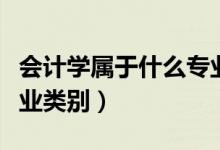 會(huì)計(jì)學(xué)屬于什么專業(yè)系列（會(huì)計(jì)學(xué)屬于什么專業(yè)類別）