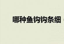 哪種魚鉤鉤條細(xì)（魚鉤分為哪些種類）