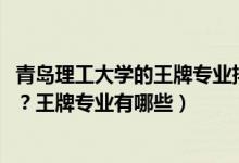 青島理工大學(xué)的王牌專業(yè)排名（2022年青島理工大學(xué)怎么樣？王牌專業(yè)有哪些）