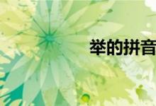 舉的拼音（舉的組詞）