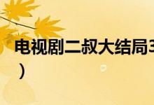 電視劇二叔大結局39（二叔劇情介紹(大結局)）