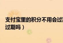 支付寶里的積分不用會(huì)過期嗎（支付寶積分有什么用不用會(huì)過期嗎）