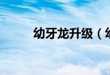 幼牙龍升級(jí)（幼牙龍第幾級(jí)進(jìn)化）