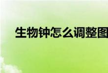 生物鐘怎么調(diào)整圖解(生物鐘怎么調(diào)整)