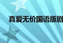 真愛無價(jià)國(guó)語(yǔ)版劇情（講的是什么故事）